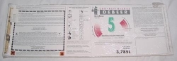 500 SERIES GALLON SIZE LABELS